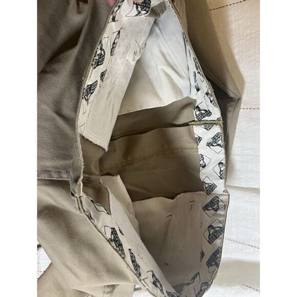 Ben Davis Original Tan Khaki Work Pants Size 36.    M3 - Picture 9 of 12